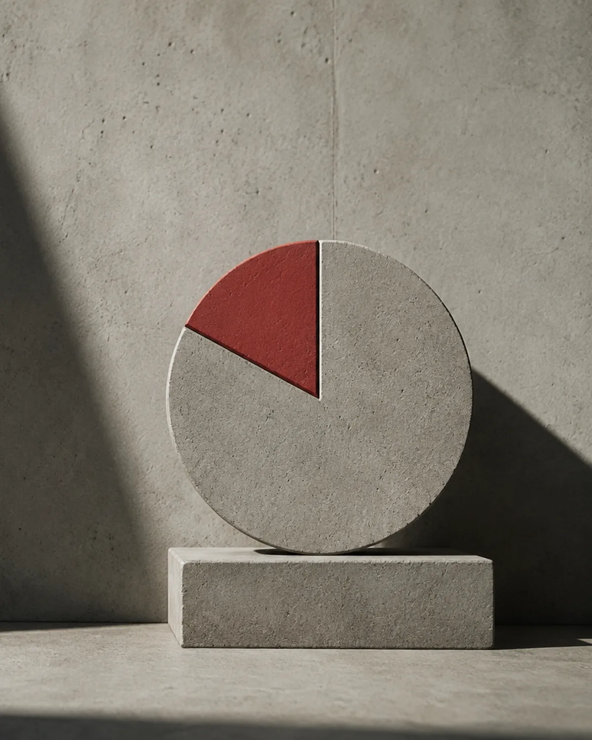 A symbol of low performance on an AI scale in the web development industry