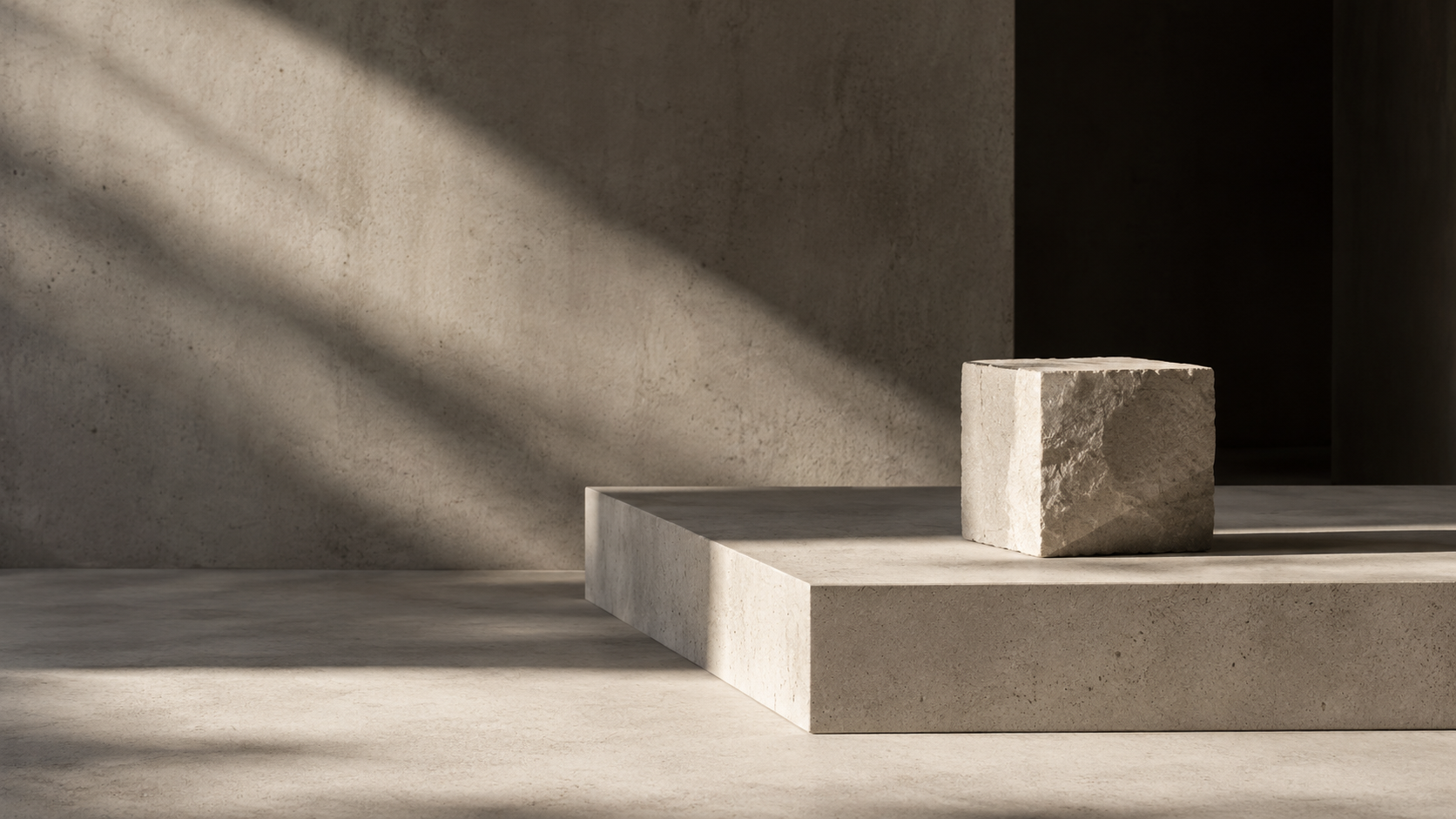 Structured modular blocks symbolising website health and AI search visibility